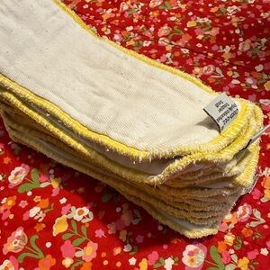 Dozen Cloth-eez Organic Doublers Small